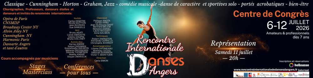 Rencontre Internationale de Danses d'Angers